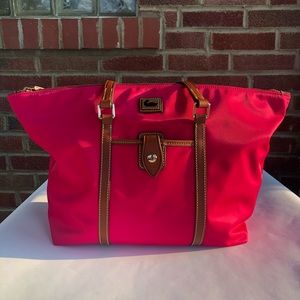 Dooney and Bourke Pink Wayfarer Tote